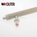 OLITER pt-rh thermocouple en platine rhodium consommable à immersion minimale (type s / b / r) pour métal en fusion